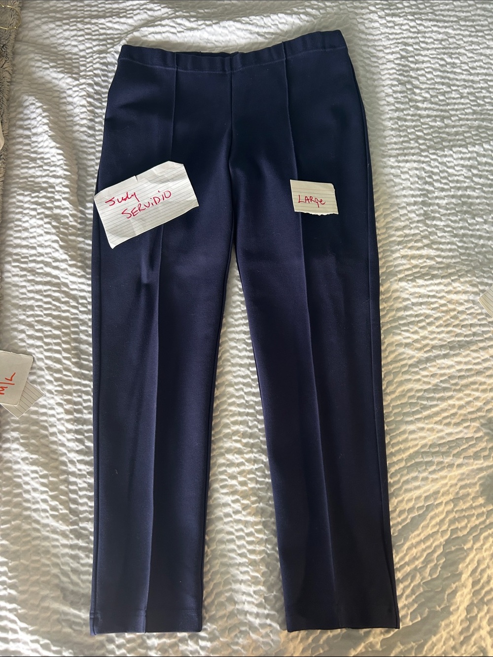 Lilly Pulitzer Navy Straight-Leg Dress Pants